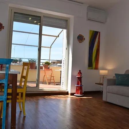 Lighthouse - Surfandwindsurferhouse Apartment Anzio